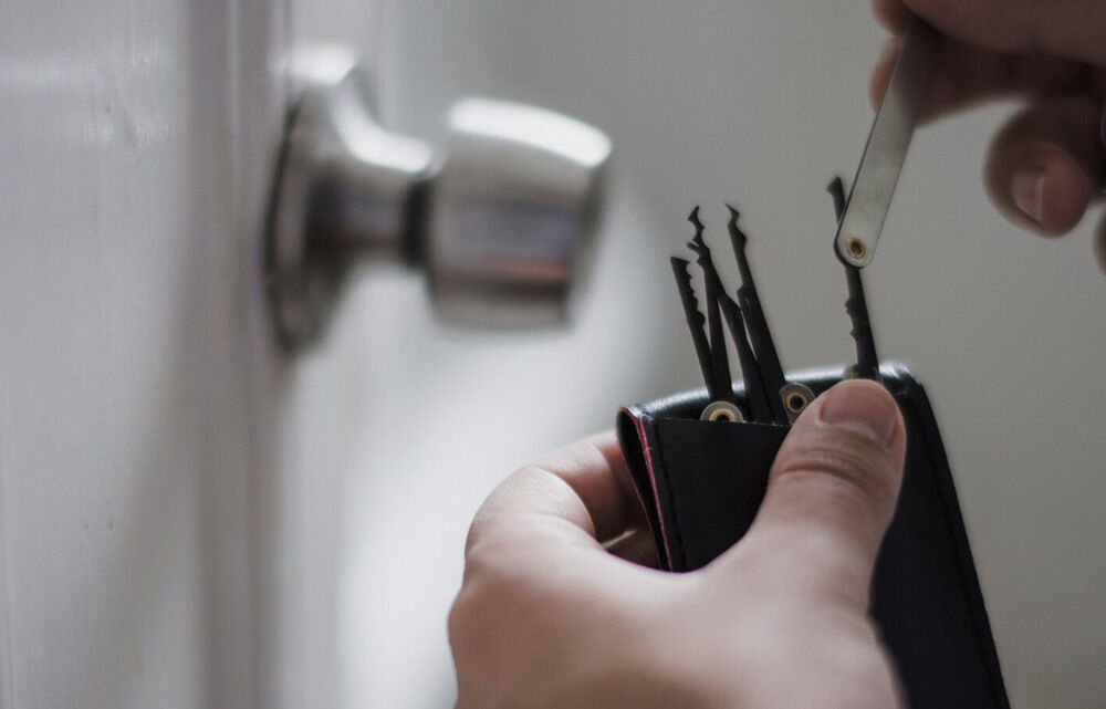how to secure office after break-in lockout